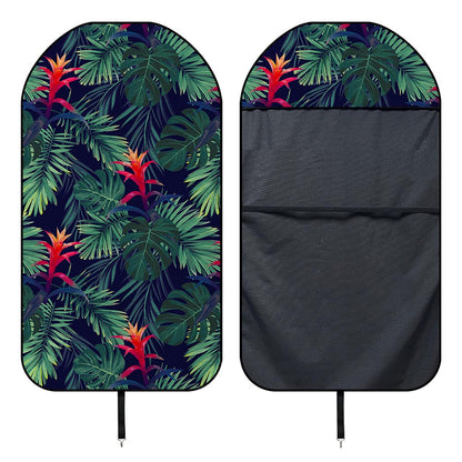 Hawaiian Palm Leaves Pattern Print Waterproof Car Seat Cover