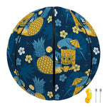 Hawaiian Tiki Pattern Print Basketball