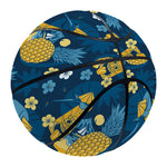 Hawaiian Tiki Pattern Print Basketball
