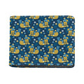 Hawaiian Tiki Pattern Print Bifold Wallet