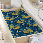 Hawaiian Tiki Pattern Print Changing Pad Cover