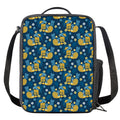 Hawaiian Tiki Pattern Print Crossbody Lunch Bag
