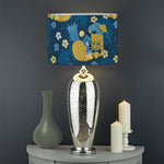 Hawaiian Tiki Pattern Print Drum Lamp Shade