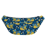 Hawaiian Tiki Pattern Print Fanny Pack