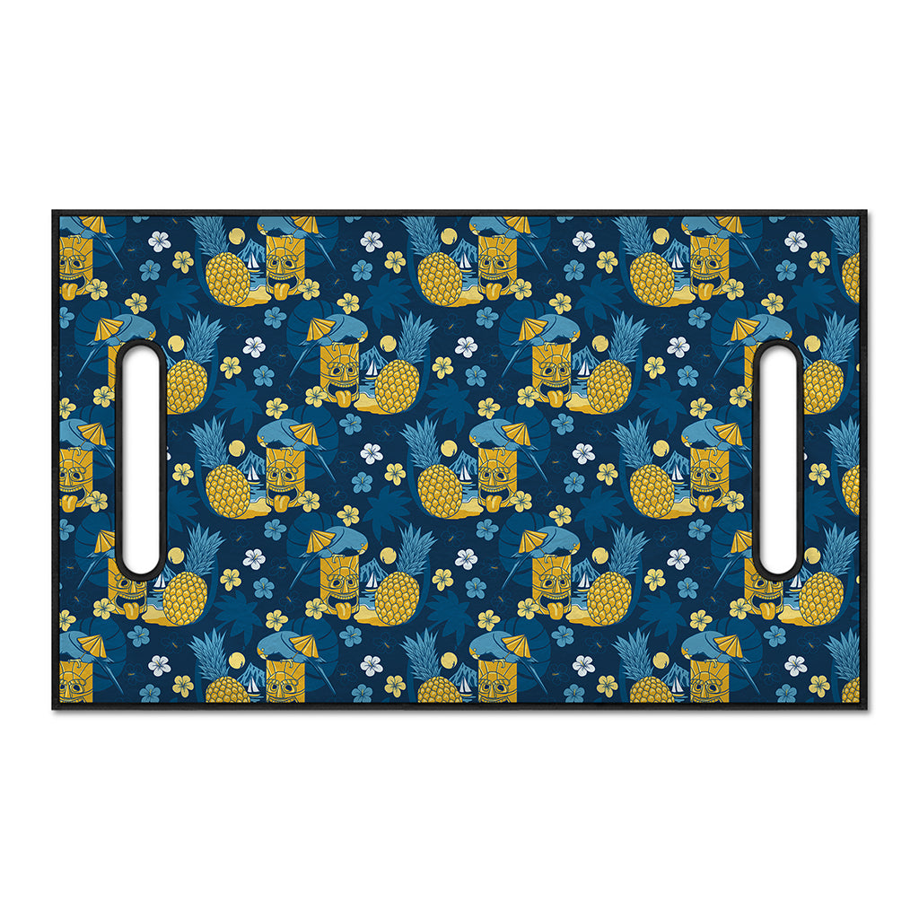 Hawaiian Tiki Pattern Print Golf Cart Seat Cover