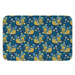 Hawaiian Tiki Pattern Print Indoor Door Mat