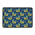 Hawaiian Tiki Pattern Print Kitchen Mat