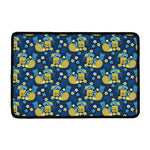 Hawaiian Tiki Pattern Print Kitchen Mat