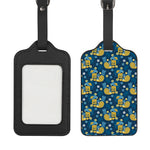 Hawaiian Tiki Pattern Print Luggage Tag