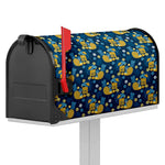 Hawaiian Tiki Pattern Print Mailbox Cover