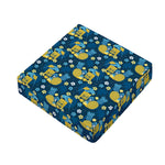 Hawaiian Tiki Pattern Print Outdoor Seat Cushion Cover