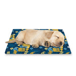 Hawaiian Tiki Pattern Print Pet Cooling Mat Cover