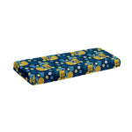 Hawaiian Tiki Pattern Print Piano Keyboard Cover