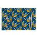 Hawaiian Tiki Pattern Print Placemat