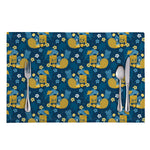 Hawaiian Tiki Pattern Print Placemat