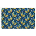 Hawaiian Tiki Pattern Print Polyester Doormat