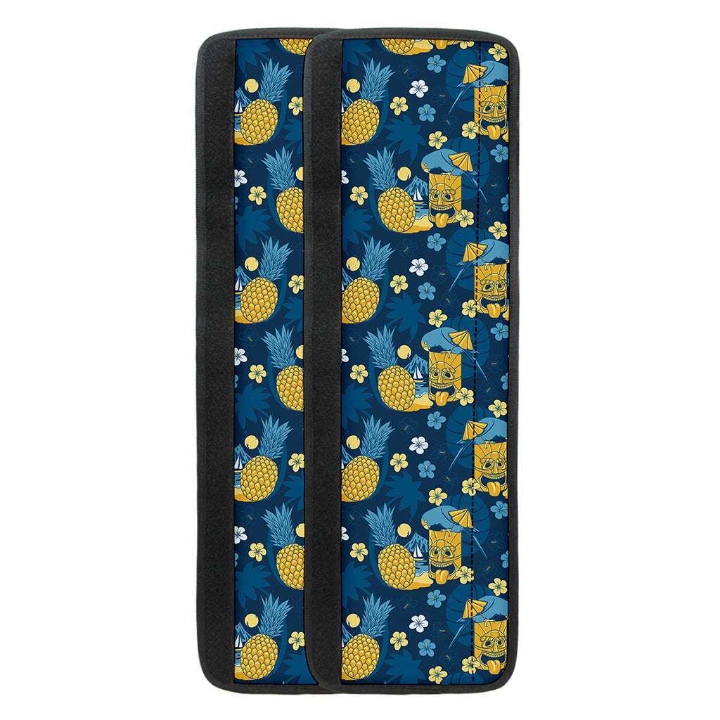 Hawaiian Tiki Pattern Print Refrigerator Handle Covers