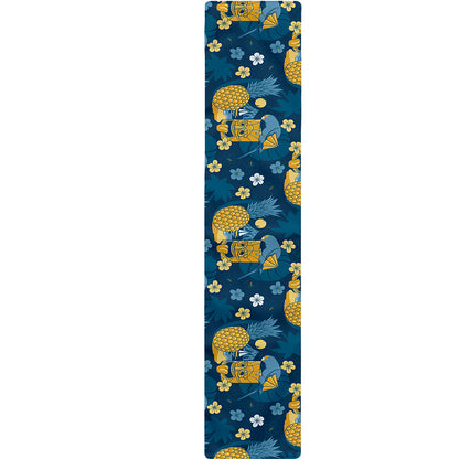 Hawaiian Tiki Pattern Print Table Runner