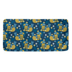 Hawaiian Tiki Pattern Print Towel