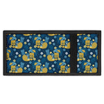Hawaiian Tiki Pattern Print Trifold Wallet