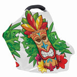 Hawaiian Tiki Print Baby Seat Cover