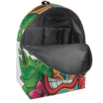 Hawaiian Tiki Print Backpack