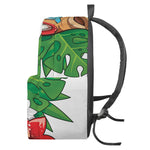 Hawaiian Tiki Print Backpack