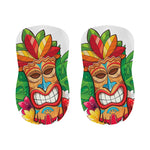 Hawaiian Tiki Print Bar Stool Covers