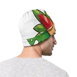 Hawaiian Tiki Print Beanie