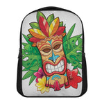 Hawaiian Tiki Print Casual Backpack