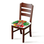 Hawaiian Tiki Print Chair Cushion Cover