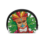 Hawaiian Tiki Print Coin Purse