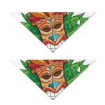 Hawaiian Tiki Print Dog Bandana