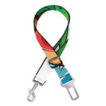 Hawaiian Tiki Print Dog Seat Belt