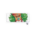 Hawaiian Tiki Print Extended Mouse Pad