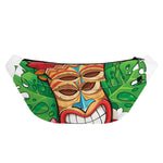 Hawaiian Tiki Print Fanny Pack
