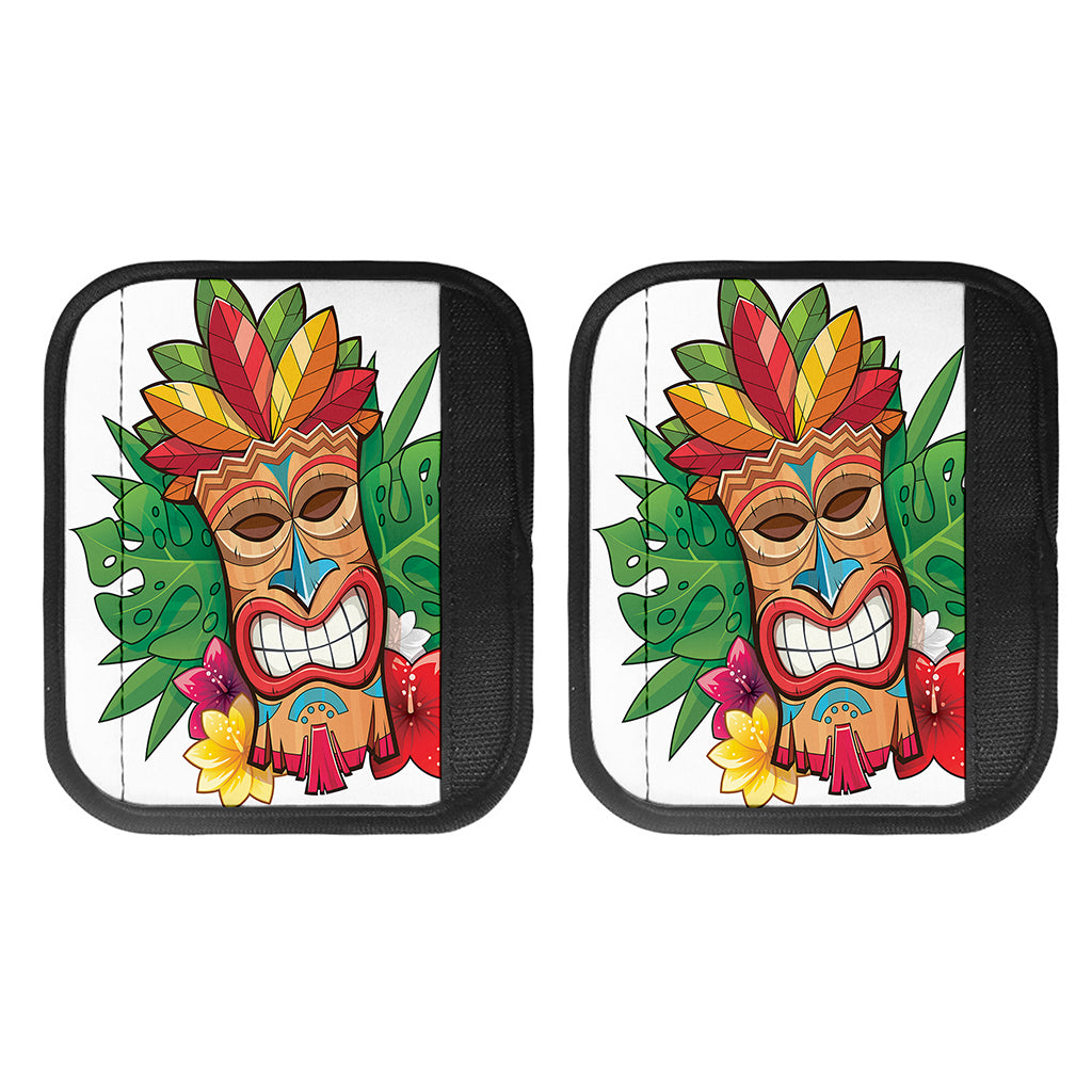 Hawaiian Tiki Print Handle Covers