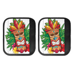 Hawaiian Tiki Print Handle Covers