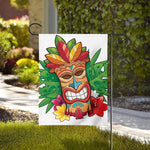 Hawaiian Tiki Print House Flag