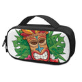 Hawaiian Tiki Print Portable Cooler Travel Case