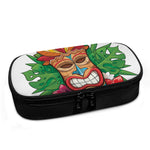 Hawaiian Tiki Print Insulin Cooler Travel Case