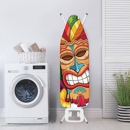 Hawaiian Tiki Print Ironing Board Cover