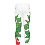 Hawaiian Tiki Print Men's leggings