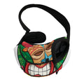 Hawaiian Tiki Print Pet Sling Carrier