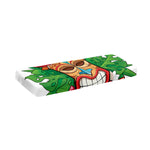 Hawaiian Tiki Print Piano Keyboard Cover