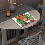 Hawaiian Tiki Print Placemat