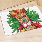 Hawaiian Tiki Print Polyester Doormat