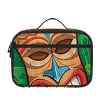 Hawaiian Tiki Print Portable Lunch Bag