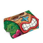 Hawaiian Tiki Print Rectangle Tissue Box Cover
