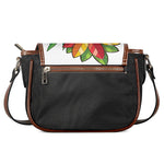 Hawaiian Tiki Print Saddle Bag